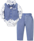 Baby Boy Suit 0-24 Months - Cotton Infant Gentleman Outfit