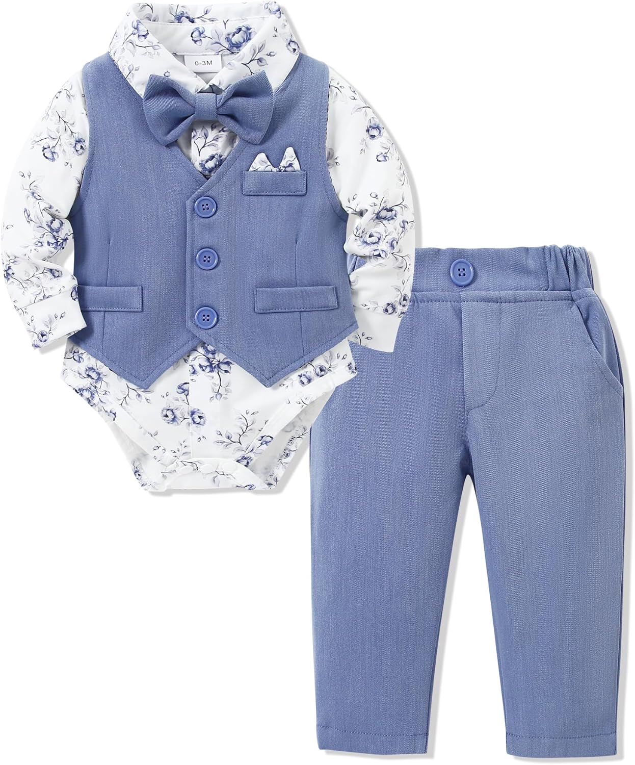 YALLET Baby Boy Clothes Suit for Formal Occasions 0-24 Months