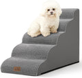 Dog Stairs for High Bed - Curved Ramp for Small Dogs