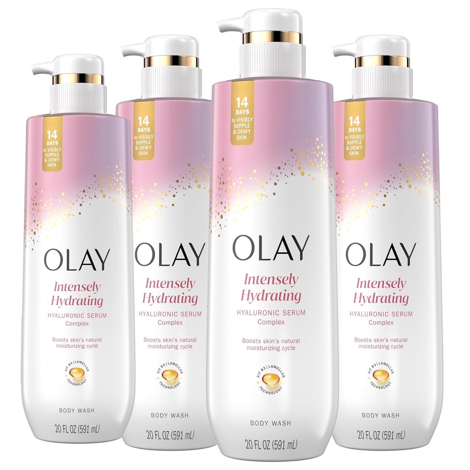 Olay Body Wash for Women with Hyaluronic Acid for Hydration