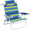 CARIBBEAN JOE Folding Beach Chair - Ultimate Comfort & Convenience