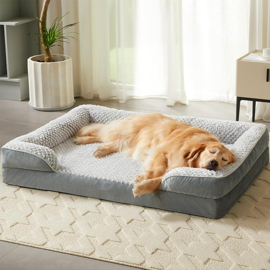 Orthopedic Dog Beds for Large Dogs with Waterproof Cover