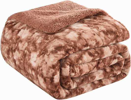 CHOSHOME Sherpa Fleece Blanket - Cozy Warmth for Winter Use
