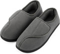 LongBay Men's Memory Foam Diabetic Slippers - Comfortable Support