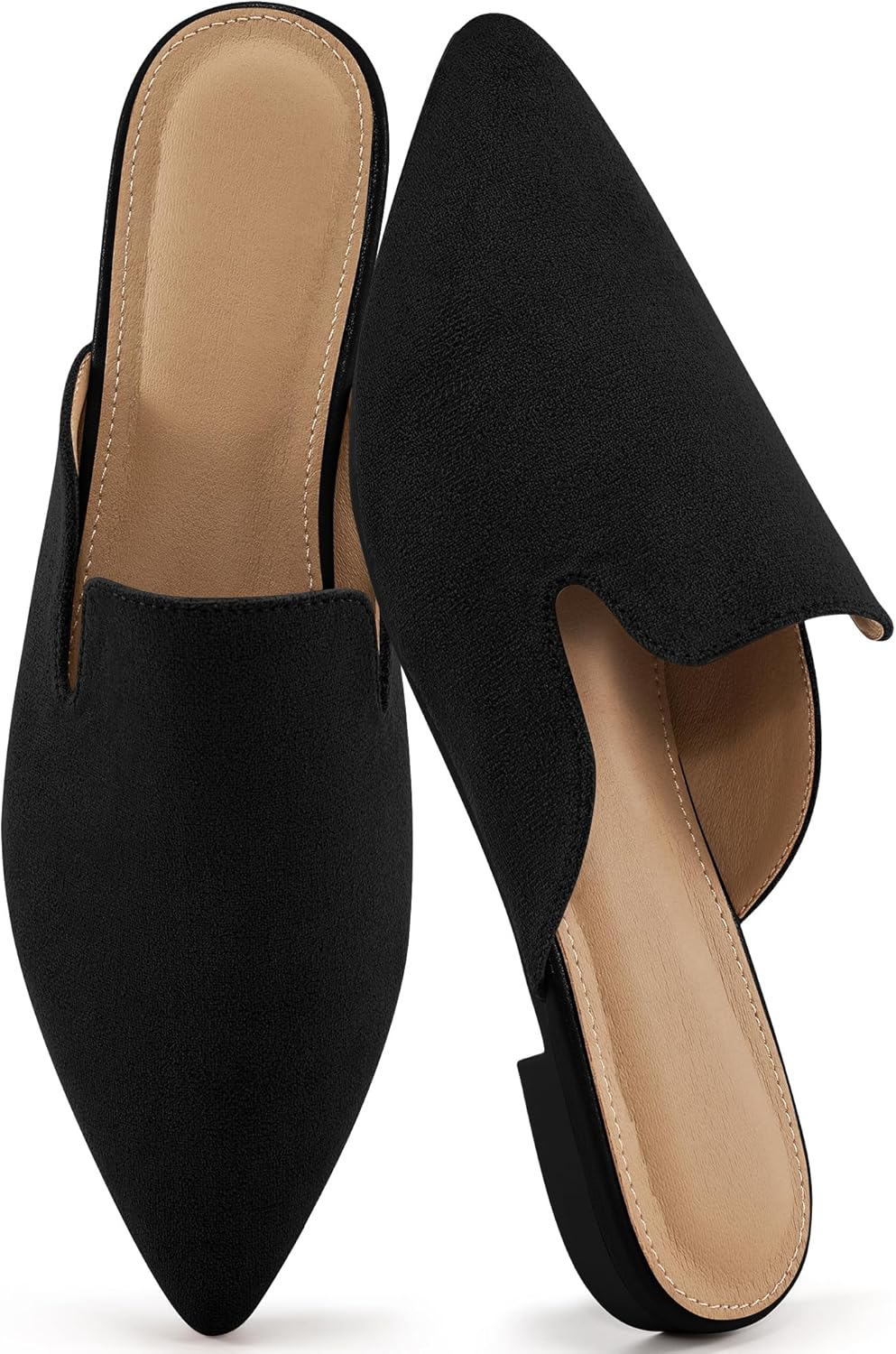 Stylish Ecetana Womens Mules Flats for Comfortable Casual Wear