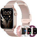 Smart Watch for Women with Calls and Fitness Tracking - Rose Gold
