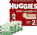 Huggies Little Snugglers Diapers & Wipes Bundle - Gentle Leak