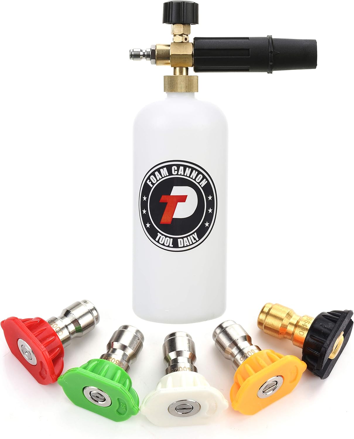 Tool Daily Foam Cannon: 5 Nozzle Tips for Efficient Cleaning
