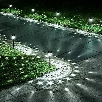 URAGO Super Bright Solar Lights Outdoor for Pathway and Garden