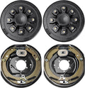 Trailer Hub Drum Kits 8 on 6.5 B.C. with 12in x 2in Electric Brakes