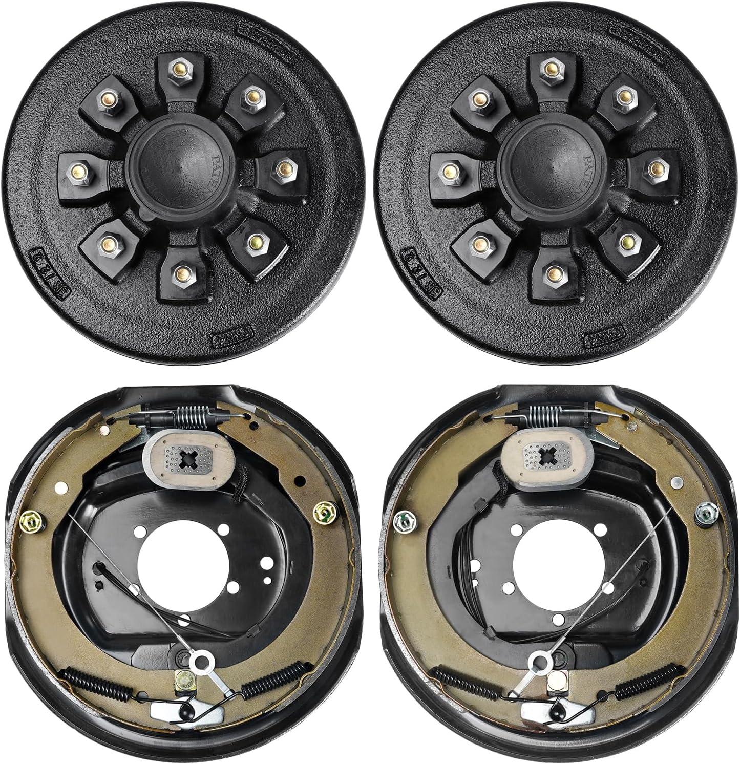 VEVOR Trailer Hub Drum Kits with Self-Adjusting Electric Brakes