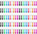 200 Pack Colorful Metal Bottle Opener Keychains for Parties