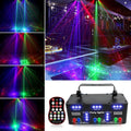 WUZSTAR DJ Party Lights 21 Lens RGB UV Disco Strobe Light - Dynamic