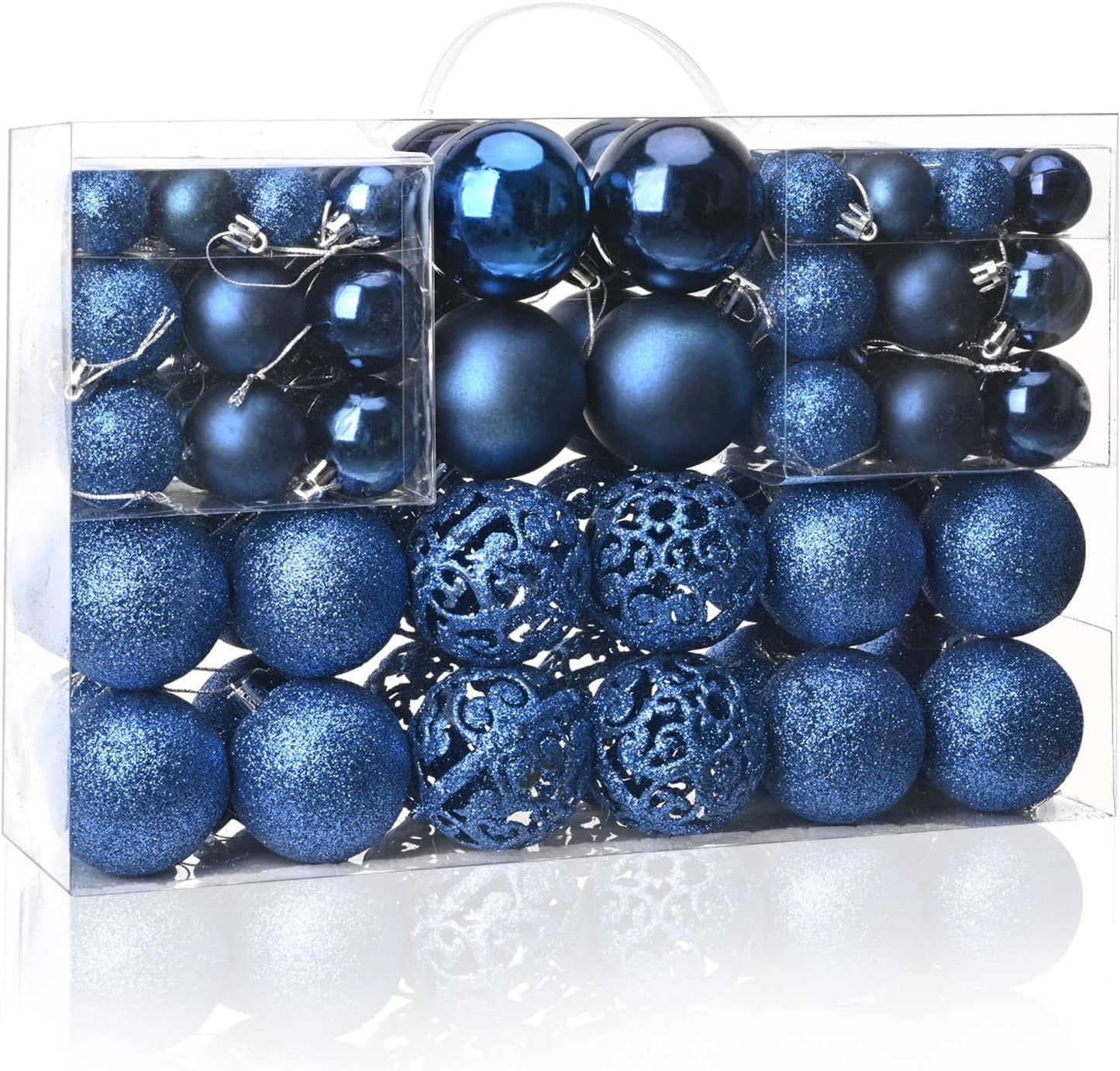 100PCS Christmas Balls Ornaments for Stunning Tree Decor