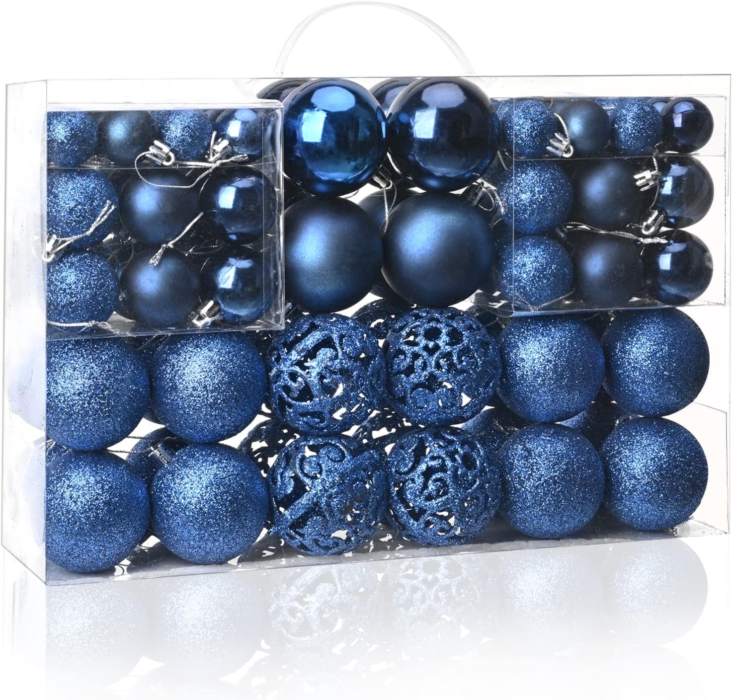 100PCS Christmas Balls Ornaments for Stunning Tree Decor