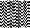 7.75ft Disposable Paper Drinking Straws Bulk Pack of 1000 - Sturdy Eco