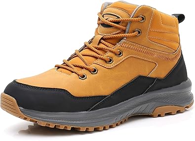 UPSOLO Mens Winter Trekking Snow Boots for Ultimate Comfort