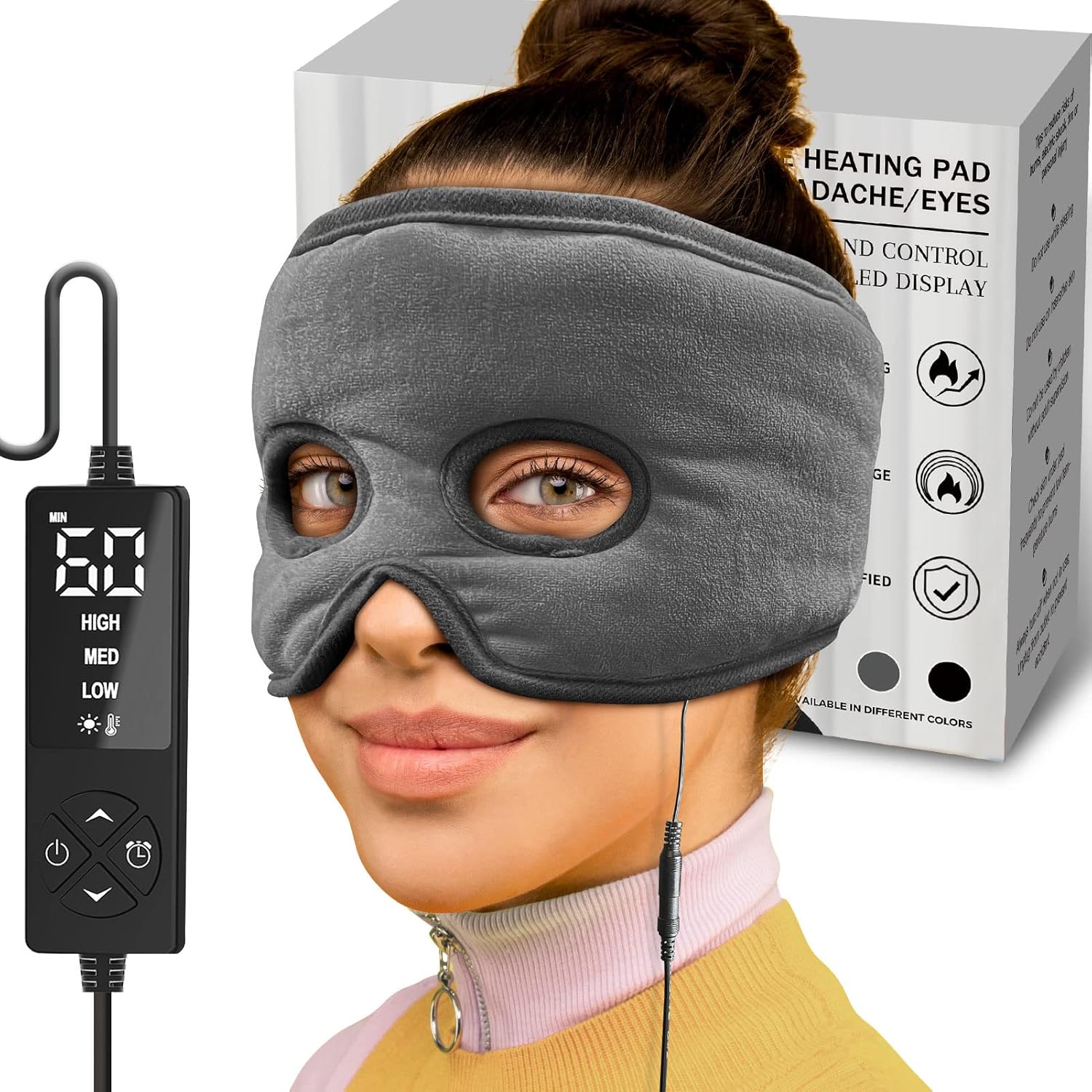 sticro Sinus Relief Mask: 3 Temp Settings for Ultimate Comfort