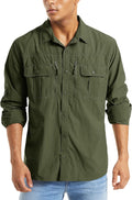 UPF 50+ Sun Protection Shirts for Men by MAGCOMSEN for Outdoor Use