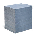 PIG Absorbent Mat Pads 100-Pack - Heavyweight Oil Spill Pads