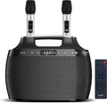 RHM K999 Karaoke Machine - Portable Party Speaker with 3-Mic Support