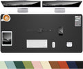 Desk mat Large Leather Desk Pad Protector 48in x 24in - Waterproof