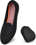 Knitted Round Toe Flats for Women - Foldable Comfort All Day