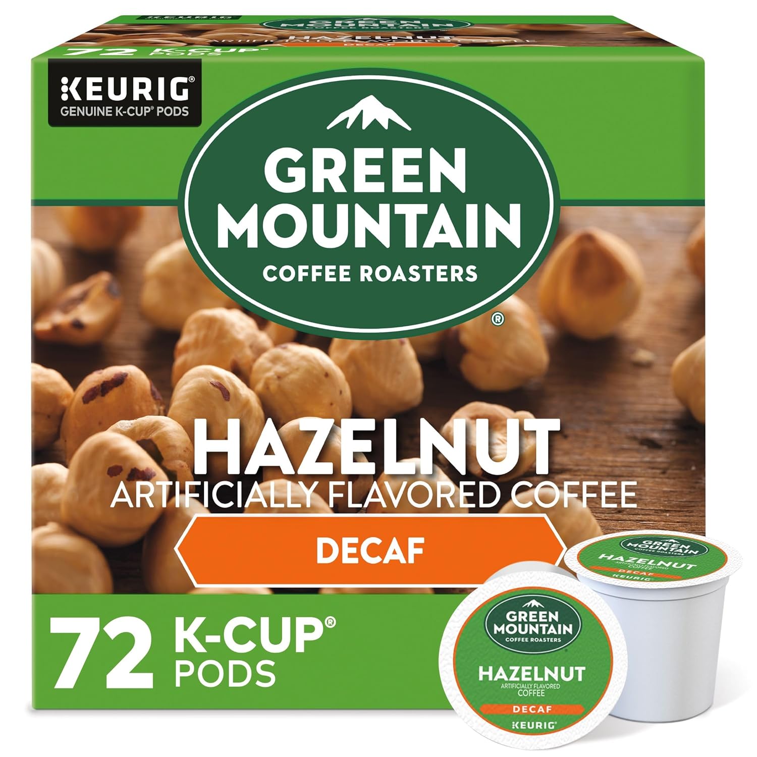 Green Mountain Coffee Roasters Hazelnut Decaf K-Cup Pods Review