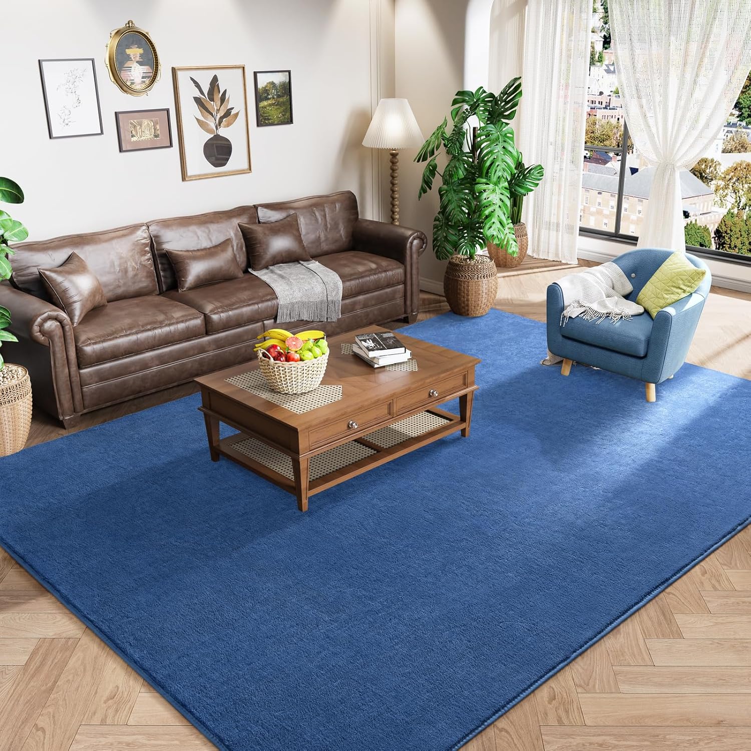 Amearea Large Modern Area Rugs for Bedroom Living Room Decor