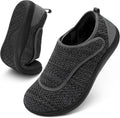 Mens Walking Shoes Wide Diabetic Adjustable Swollen Feet Barefoot