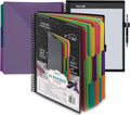 Samsill Deluxe Project Organizer - 24 Pockets, Customizable Front, Erasable Dividers