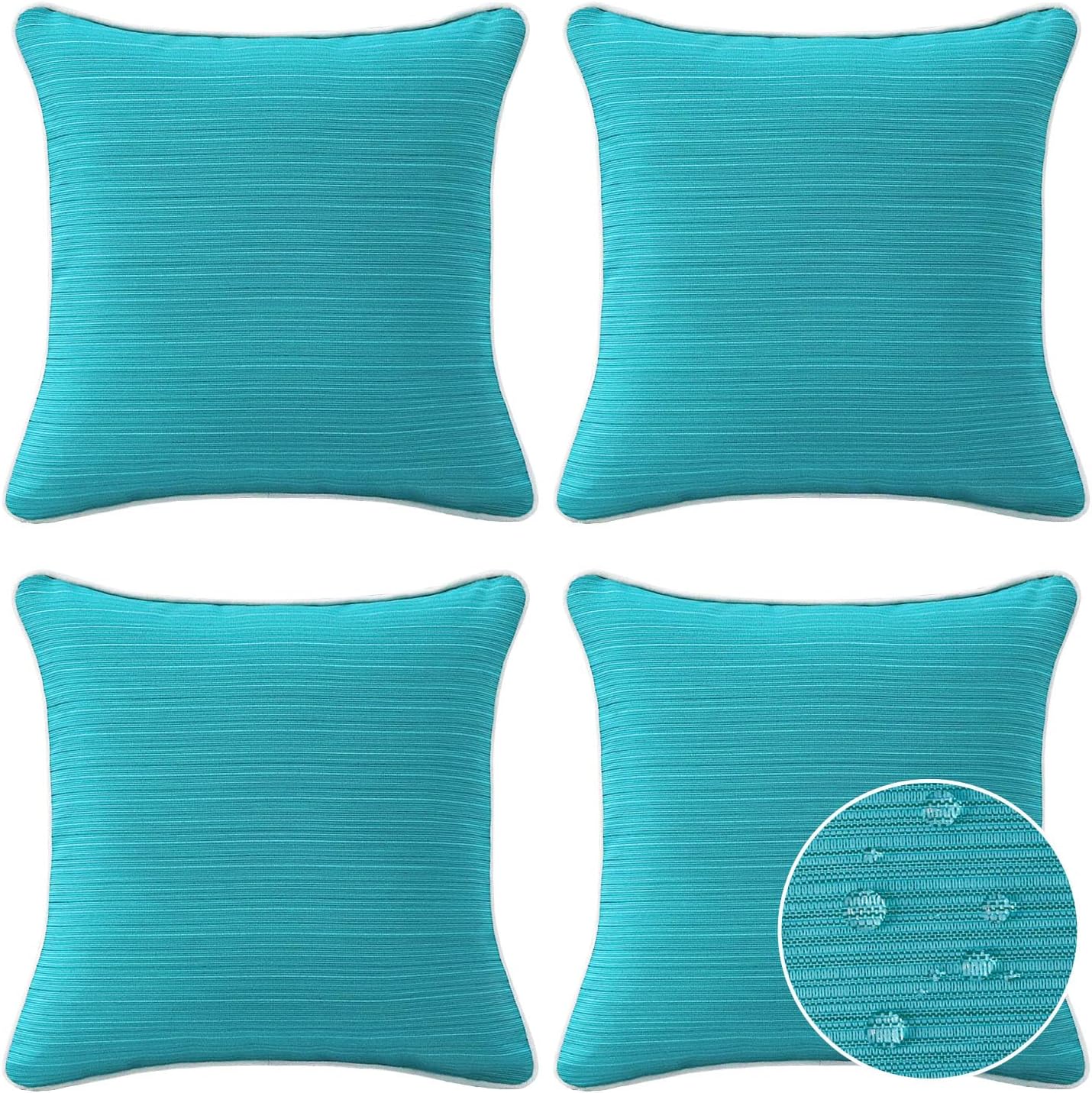 Decorative Outdoor Water Repellent Throw Pillows for Patio