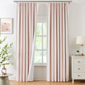 WEST LAKE Bailey Pinch Pleat Full Blackout Curtains 90in - Dusty Pink