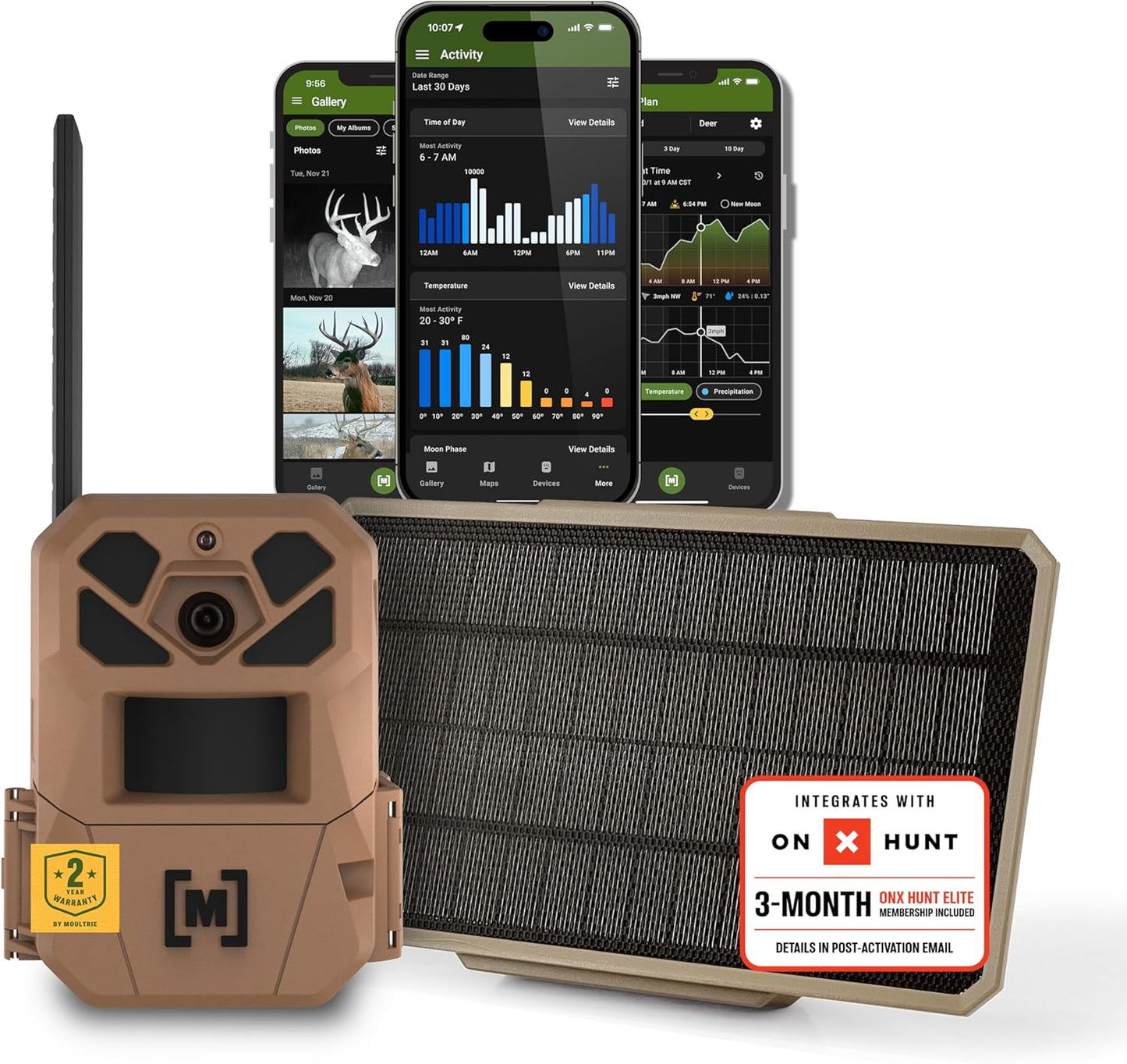 Moultrie Edge 3 Cellular Trail Camera with Solar Kit Review