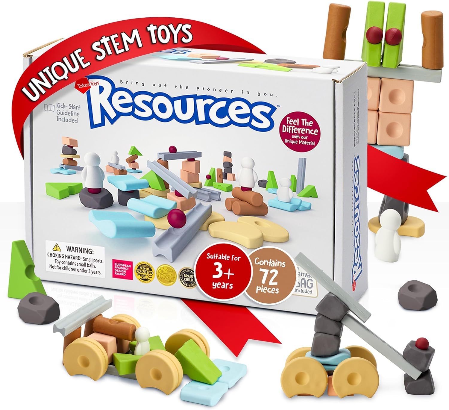 Taksa Toys Educational Building Blocks for Creative Learning Fun