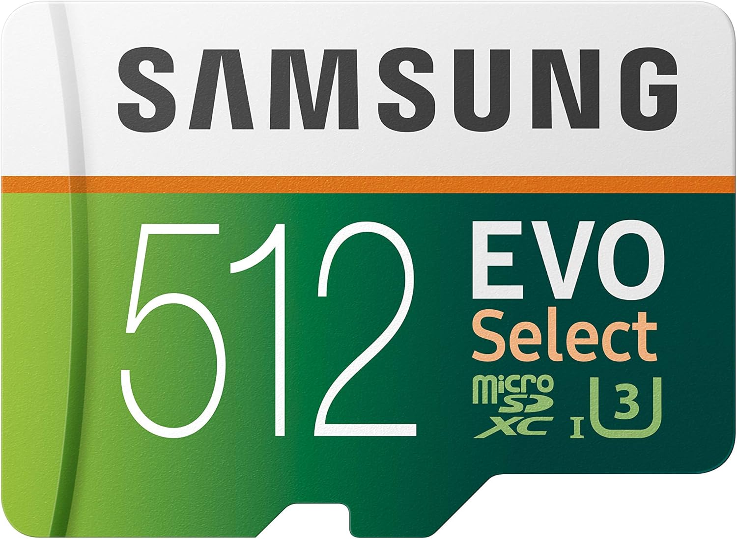 Samsung 512GB MicroSDXC Memory Card - Fast 100MB/s Speed