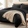 Twin Comforter Set 5 Pieces - All Season Tufted Twin Bed in a Bag