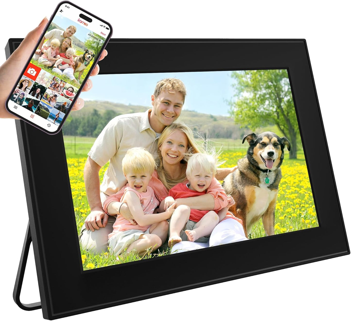 32GB WiFi Digital Picture Frame with 10.1 Inch Touch Screen
