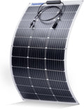100W 12V Flexible Solar Panel 9BB Monocrystalline - Semi-Flexible 12V