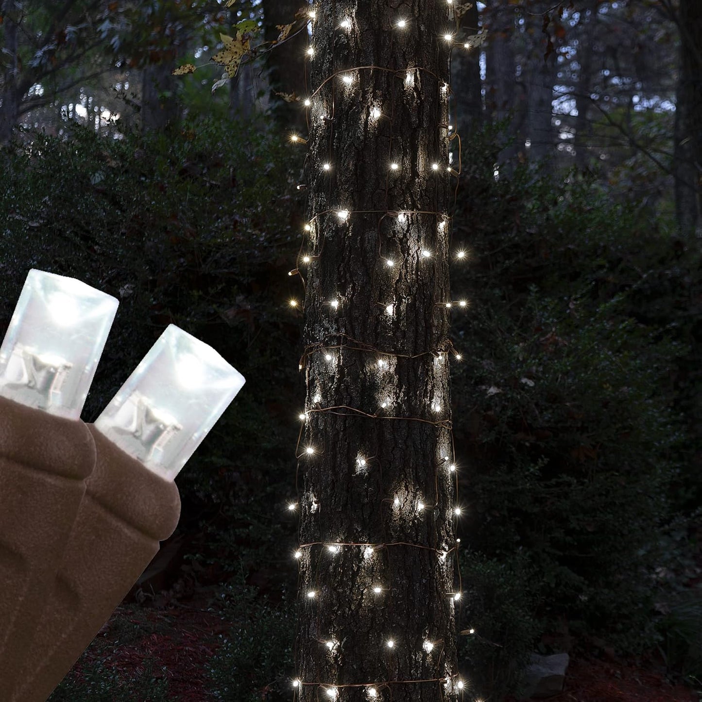 StretchNet Pro 70 Cool White LED Christmas Net Lights for Trees