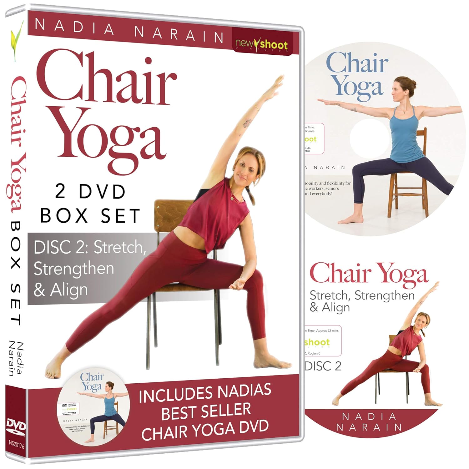 Transform with Chair Yoga - 2 DVD Set