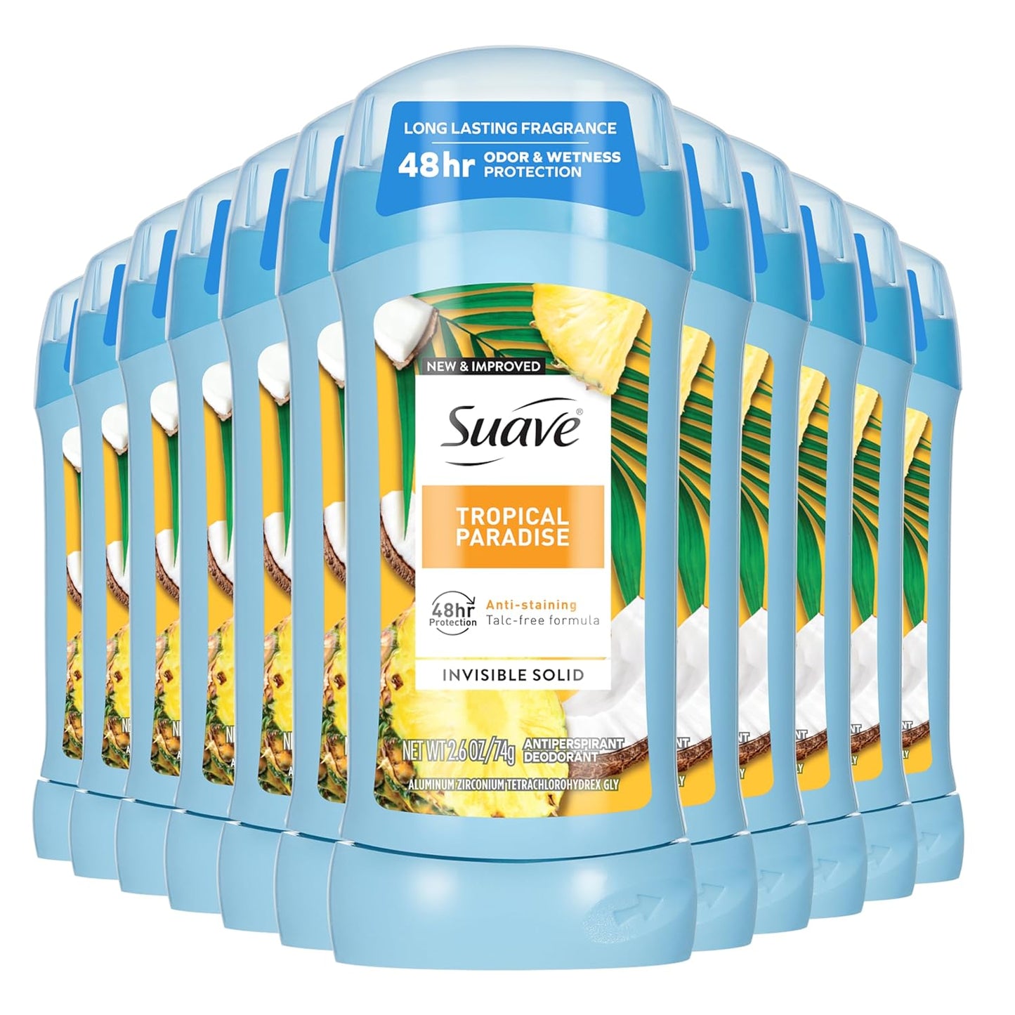 Suave Antiperspirant Deodorant for Women with 48-Hour Protection