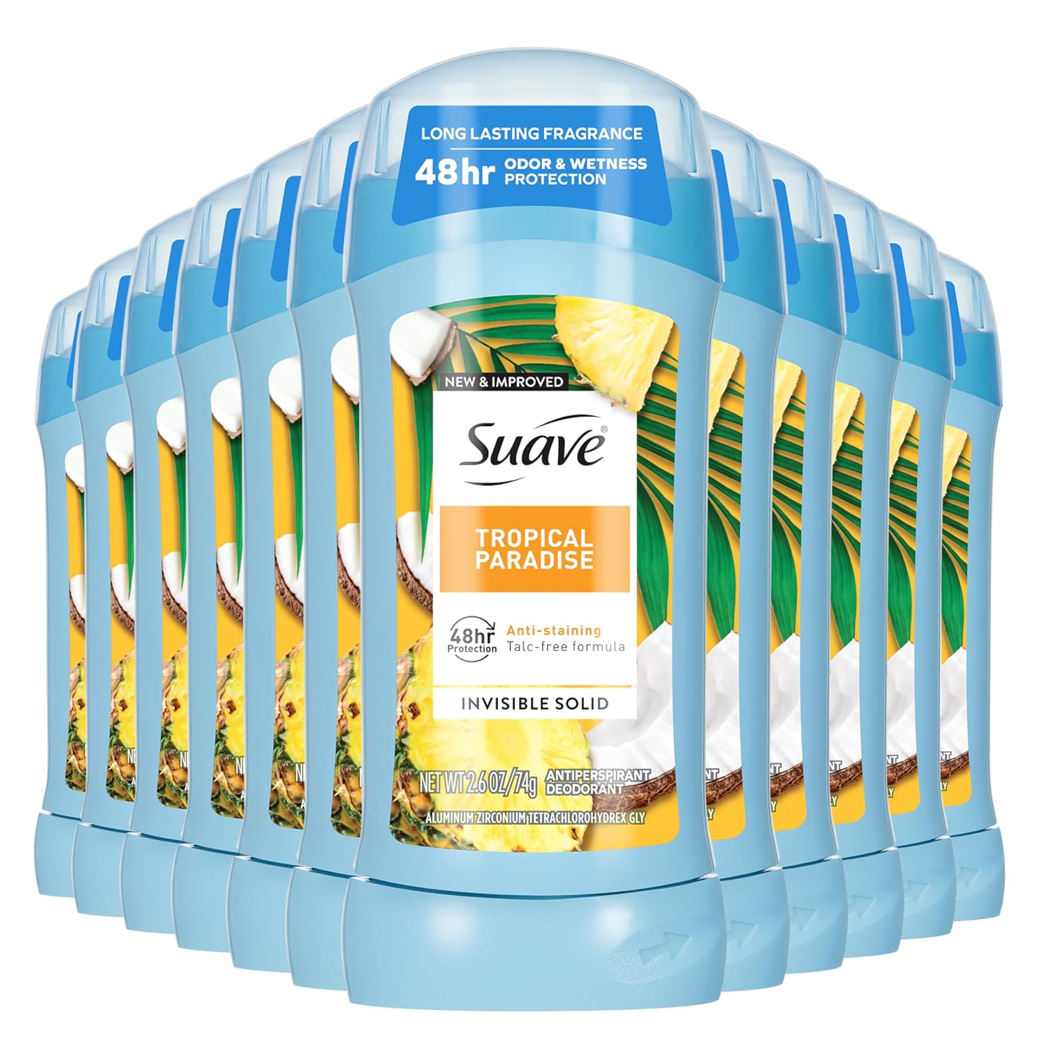 Suave Antiperspirant Deodorant for Women with 48-Hour Protection