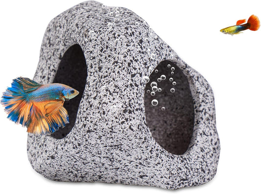 Betta Hideout Rock Cave for Small Fish