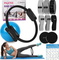 Pilates Ring Set with Resistance Bands Set - Complete Home Pilates Kit