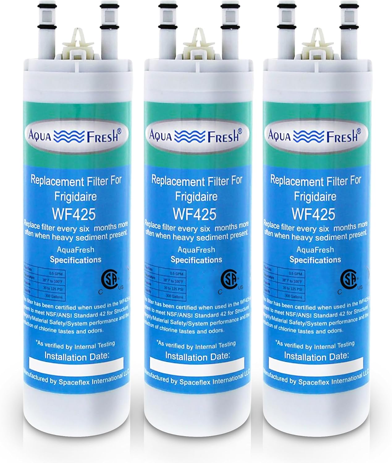 Aqua Fresh Replacement Water Filter for WF3CB and More
