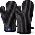 Encasa Homes Heat Resistant Oven Gloves - 12 Long, Protect Hands While Baking & Cooking - 2 pc Set
