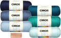 Caron Simply Soft Yarn Assortment in Ocean Tides for Crafting