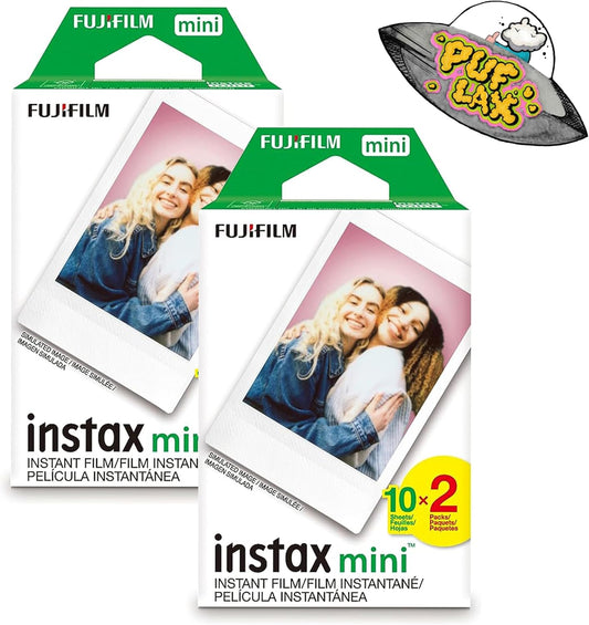 FUJIFILM Mini Instant Camera Film Value Pack for 40 Shoots