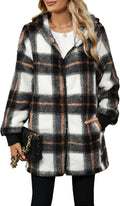 Yanekop Women's Plush Oversized Sherpa Jacket for Winter Wear